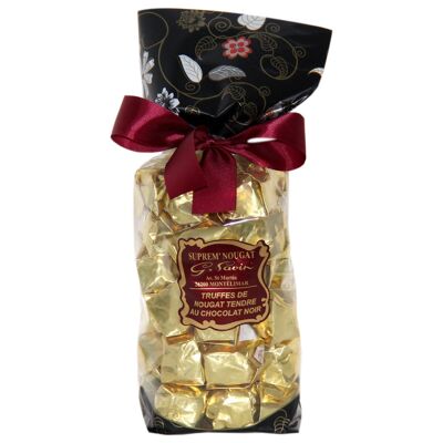 Bag of soft chocolate nougat truffles - 185g