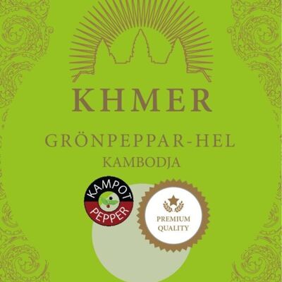 Färsk Grönpeppar KAMPOT 500g