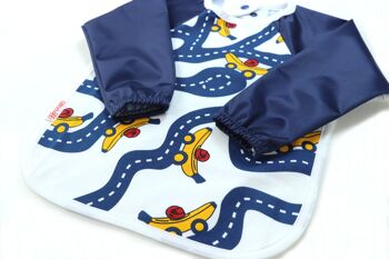 Bavoir manches Racing Bananas - bavoir bébé/bambin - taille S 7