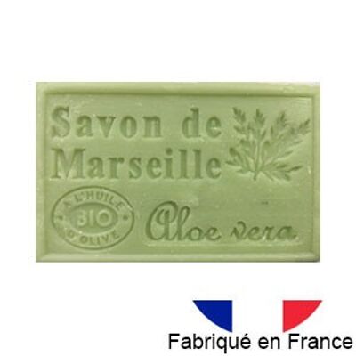 Savon de Marseille à l'huile d'olive bio parfum aloe vera