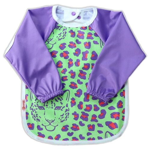 Mouwslab Lucky Leopard - baby/peuter slab - Maat M