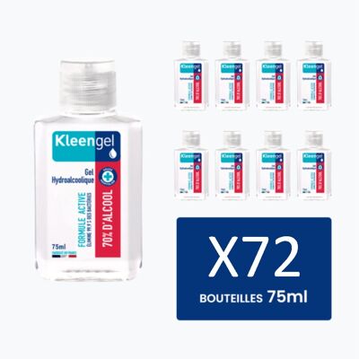 Gel hydroalcoolique 72x75ml