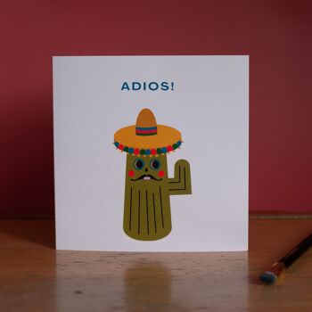 Carte de départ Adios Cactus 2