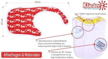 Bavoir alimentaire Hippocampe - bavoir bébé 5