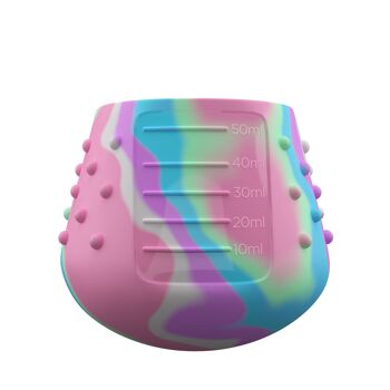 Tasse de sevrage ouverte pour bébé (DinkyCup – Licorne) 2