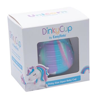 Tasse de sevrage ouverte pour bébé (DinkyCup – Licorne) 4