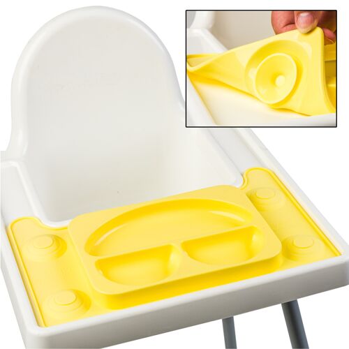 Suction EasyMat ‘Perfect Fit’ for Ikea Antilop - Buttercup