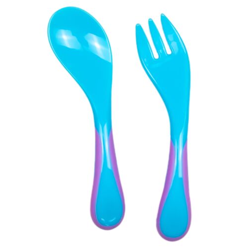 Small Baby Fork and Spoon Set - Unicorn