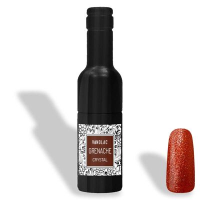 VINOLAC® Grenache Crystal nail polish