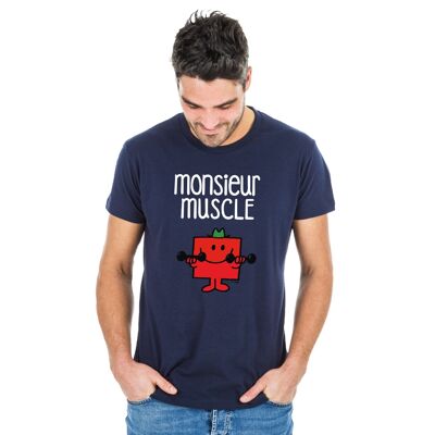 TSHIRT BLU MARINO MONSIEUR MUSCLE