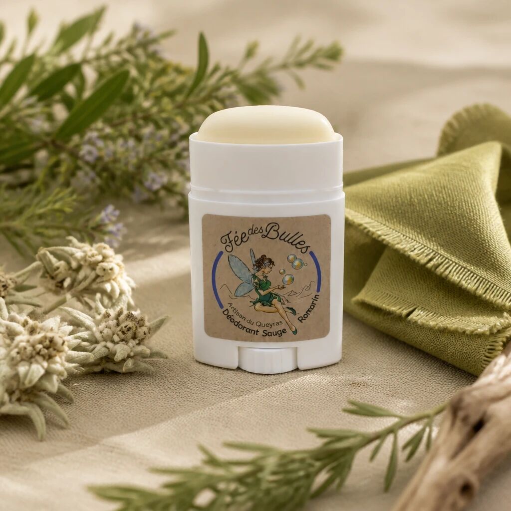 Festes Deodorant mit Rosmarin-Salbei