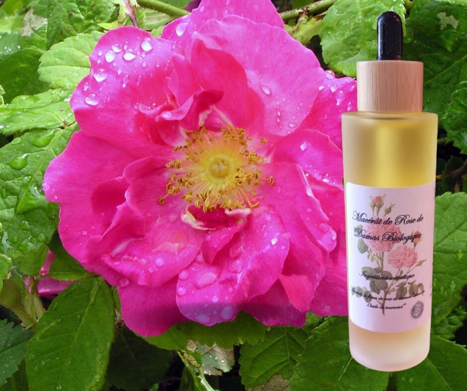 Huile de soins Rose de Damas