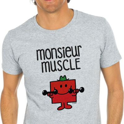 MUSCLE MEN HEATHER GREY TSHIRT