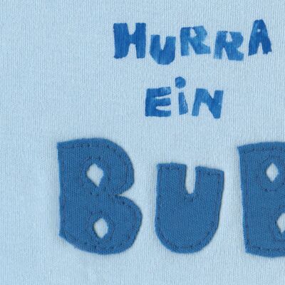 Postkarte "Hurra ein Bub"