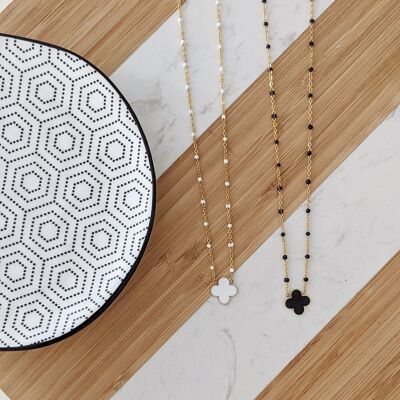 White Tess Necklace