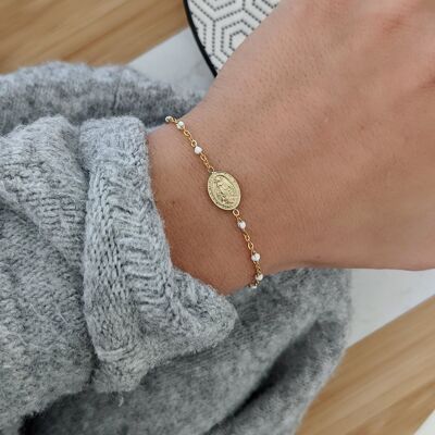 Bracciale April White