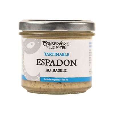 Rillette di pesce spada al basilico