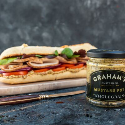 GRAHAM'S Irish Wholegrain Mustard