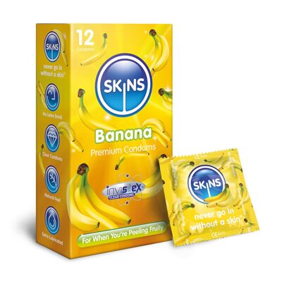 Preservativos Skins - Plátano - 4