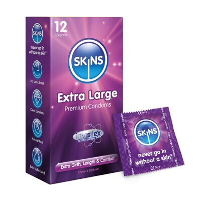 Skins Condoms - Extra Large - 4