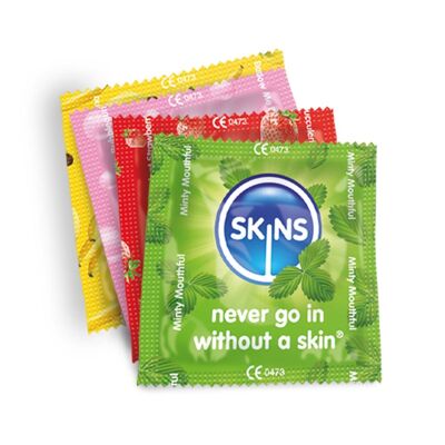 Preservativos Skins - Saborizados - 16