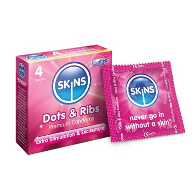 Skins Condoms - Flavoured - 500 Singles