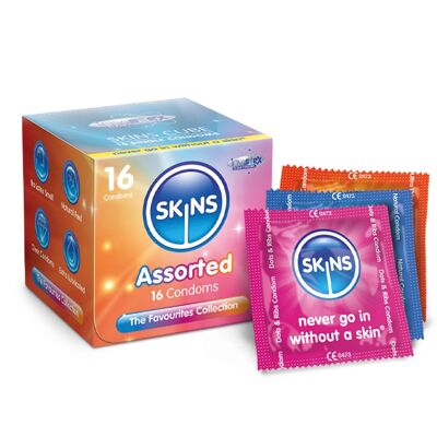 Skins Condoms - Assorted - 12