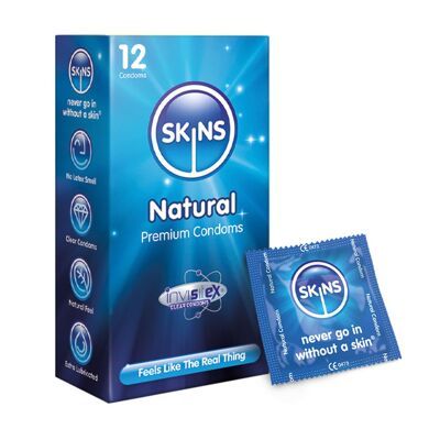 Skins Condoms - Natural - 4