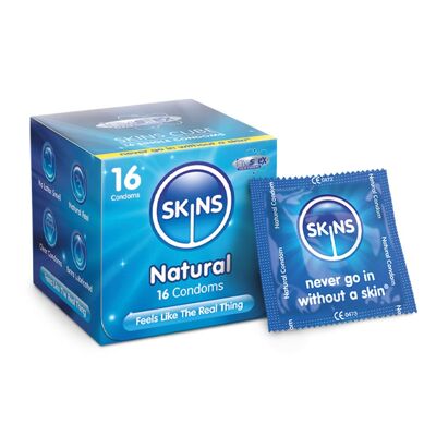 Preservativos Skins - Naturales - 12