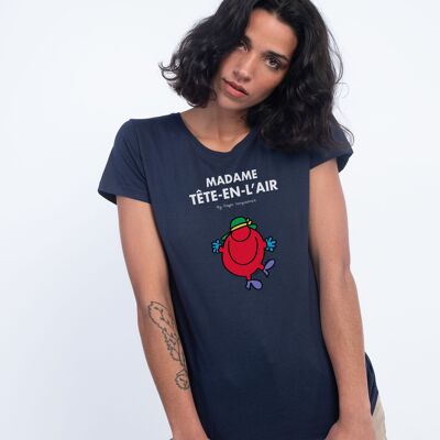 CAMISETA NAVY Madame cabeza en el aire