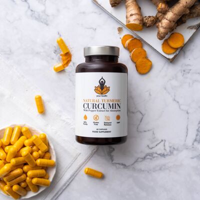 Natürliches Kurkuma-Curcumin