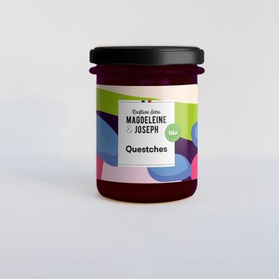 Organic plum jam