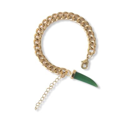 Grünes Onyx-Armband