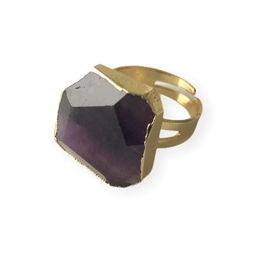 Amethyst Statement Ring