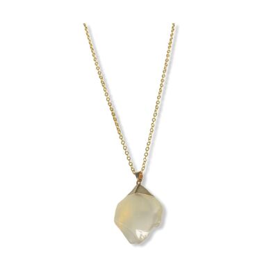 Collier Quartz Citron