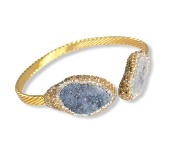 Jonc Druzy Bleu