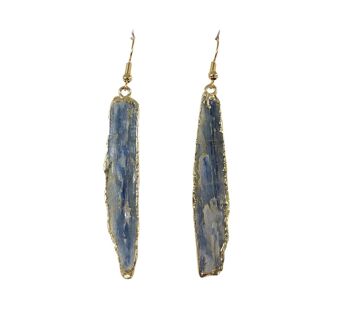 Boucles d'oreilles Cyanite