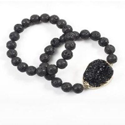 Lava Bracelet Set