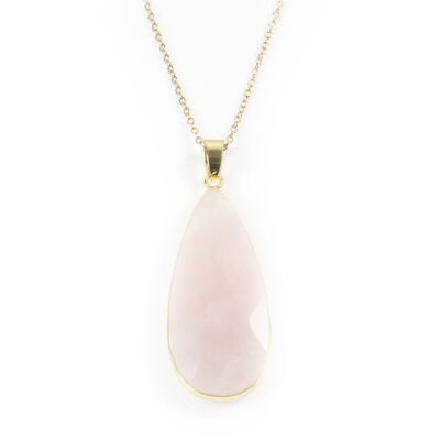 Collier Quartz Rose