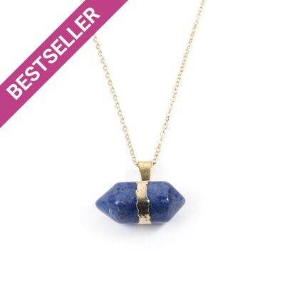 Collier Hexagonal Lapis Lazuli