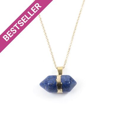 Lapis Lazuli Hexagonal Necklace