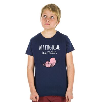 CAMISETA ALERGICA NAVY POR LA MAÑANA - Kid Boy