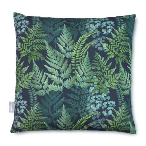 Celina Digby Luxury Garden Outdoors Water Resistant Cushion Pillow with Filling, 45x45cm - Ferns Woodland Design