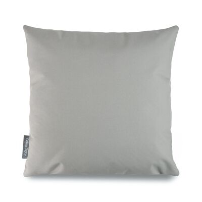 Celina Digby Luxury Garden Outdoors Water Resistant Cushion Pillow with Filling, 45x45cm - Plain Light Grey to Compliment Other Designs