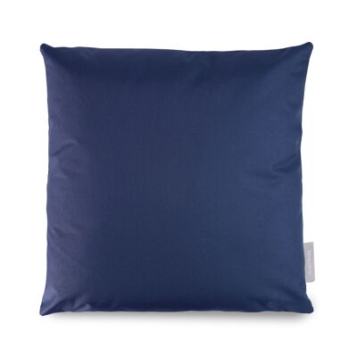 Celina Digby Luxury Garden Outdoors Water Resistant Cushion Pillow with Filling, 45x45cm - Plain Navy Blue to Compliment Other Designs