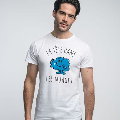 CAMISETA BLANCA Cabeza en las nubes