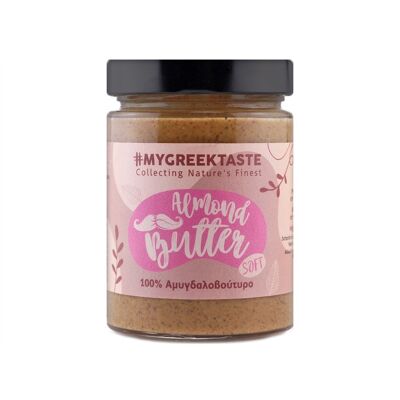 100% Soft Almond Butter – myGreekTaste – 320gr