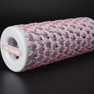 Portable expandable Foam Roller - Pink