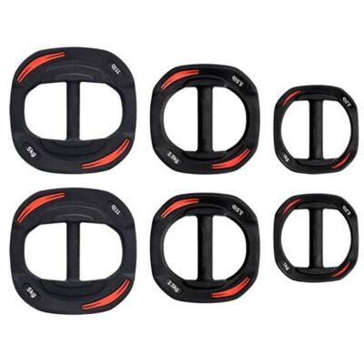 5kg/10kg Body Pump Weight Plates Compatible With Les Mills - 2 x 5kg Plates
