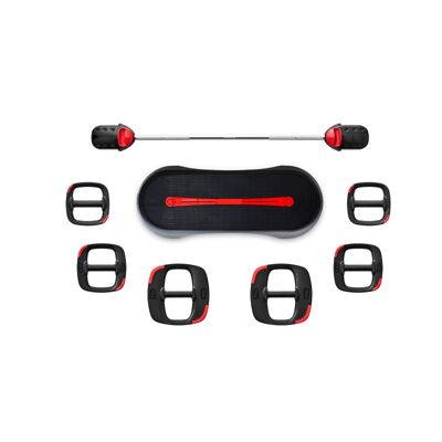 Smart Body Pump Adjustable Barbell Set with Smart Step Ideal for Les Mills - Pre order Feb 1st Limited Stock! - 40kg Barbell Set with Smartstep